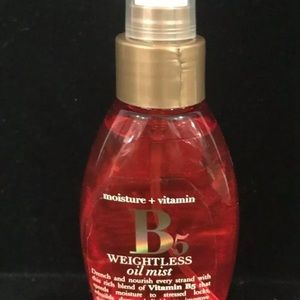 4 kukui oils sprays and 3 ogx b5 sprays